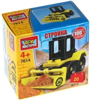 Город мастеров Стройка 7614-JS Бульдозер