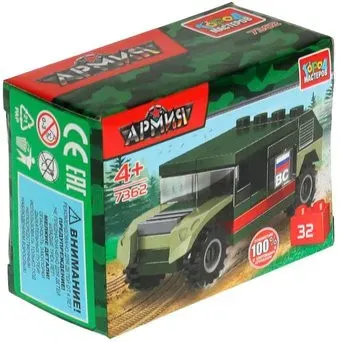 Город мастеров 7362-AA Военный джип