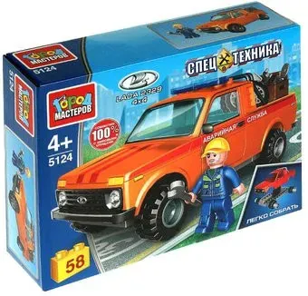 Город мастеров Спецтехника 5124-CY Lada 4x4 Пикап: техпомощь