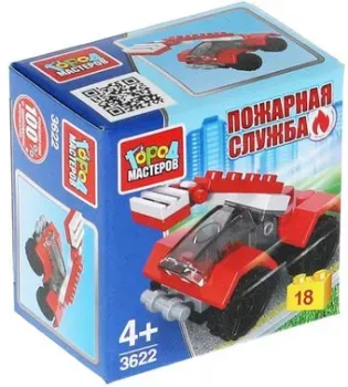 Город мастеров Пожарная служба 3622-JS Пожарная машина
