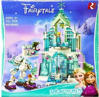 King Disney 85002 Волшебный ледяной замок Эльзы