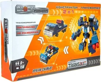 1toy Blockformers Transbot Т19874 Ураган-Скайбот