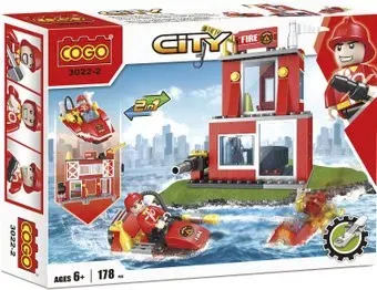 Cogo City 3022-2 Пожарный отряд