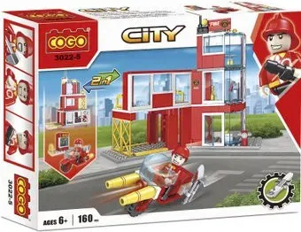 Cogo City 3022-5 Пожарный расчет