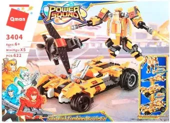 Qman Power Squad 3404 Робот-трансформер