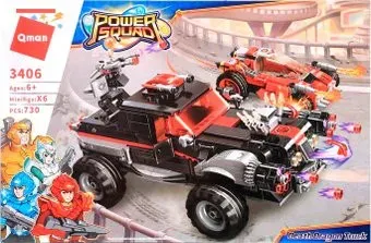 Qman Power Squad 3406 Грузовик Дракон Смерти