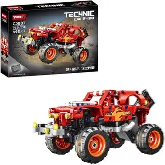 Woma Technic C0907 Монстр трак Красный дьявол