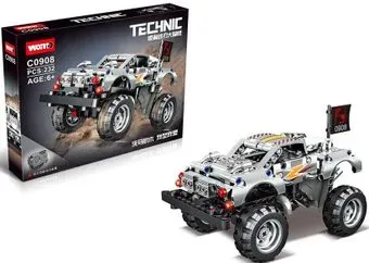 Woma Technic C0908 Серебристый монстр трак
