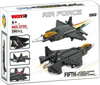 Woma Air Force C0858 Истребитель Стелс