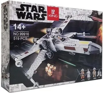 King Star Wars 99916 Истребитель типа Х Люка Скайуокера
