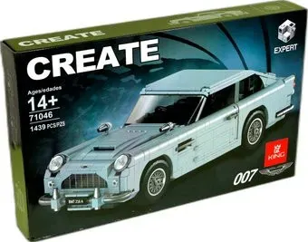 King Expert Create 71046 Джеймс Бонд: Aston Martin DB5