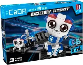 CaDa C52018W Инерционный Bobby Робот-грузовик 2 в 1