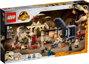 LEGO Jurassic World 76948 Побег атроцираптора и тираннозавра