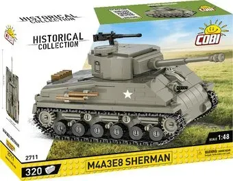 Cobi World War II 2711 M4A3E8 Sherman
