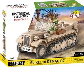 Cobi World War II 2273 Sd.Kfz 10 Demag D7