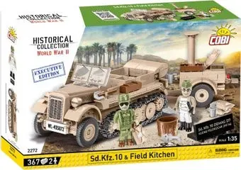 Cobi World War II 2272 Sd.Kfz 10 - Field Kitchen