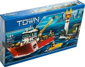 King Town 40019 Пожарный катер