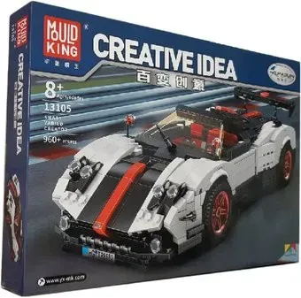 Mould King Creative Idea 13105 Paganis Zonda Cinque Roadster