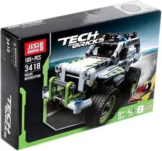 Jisi Bricks Tech Bricks 3418 Police Interceptor