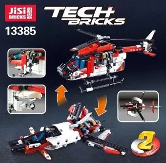 Jisi Bricks Вертолет К612-Н26550-13385