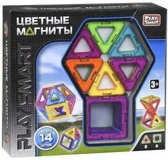 Play Smart Цветные магниты 2425