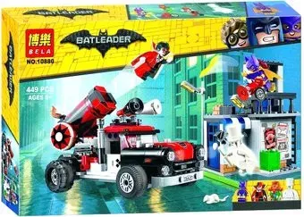 Bela Batleader 10880 Тяжелая артиллерия Харли Квинн