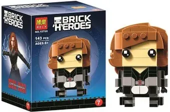 Bela Brick Heroes 10768 Темная вдова