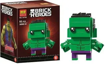 Bela Brick Heroes 10769 Зеленый герой