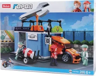 Sluban Город M38-B0759C Автосервис