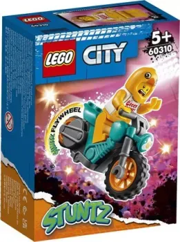LEGO City 60310 Трюковый мотоцикл с цыпленком