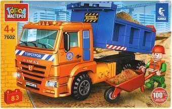 Город мастеров Стройка 7602-KK КамАЗ. Самосвал