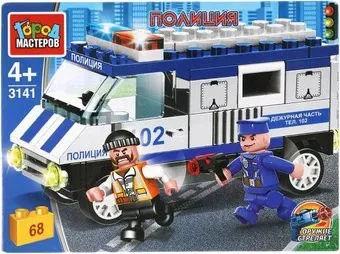 Город мастеров Полиция 3141-CY Побег из полицейской машины