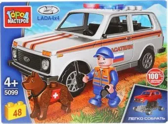 Город мастеров 5099-CY Lada 4x4. Спасатели