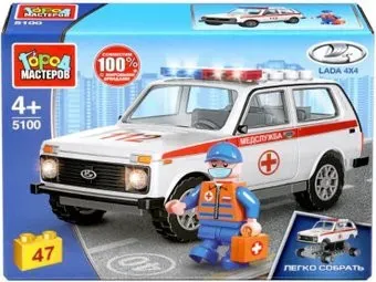 Город мастеров Спецтехника 5100-CY Lada 4x4 Скорая помощь