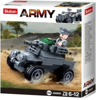 Sluban Армия M38-B0680C Бронетранспортер