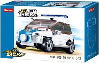 Sluban Power Bricks M38-B0916H Полиция