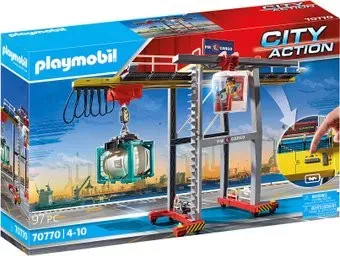 Playmobil PM70770 Грузовой кран с контейнером