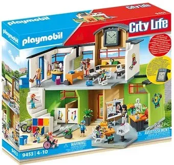 Playmobil PM9453 Мебелированное здание школы