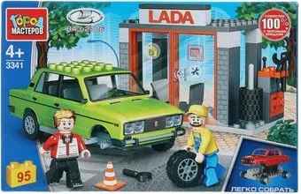 Город мастеров Город 3341-CY Lada ВАЗ-2106 в автосервисе