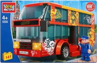 Город мастеров Транспорт 5556-KK Двухэтажный автобус