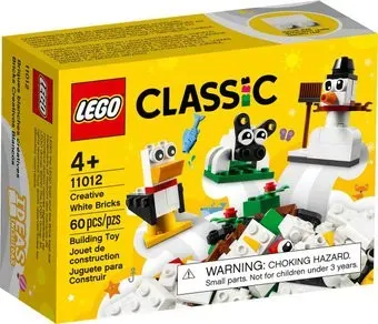 LEGO Classic 11012 Белые кубики