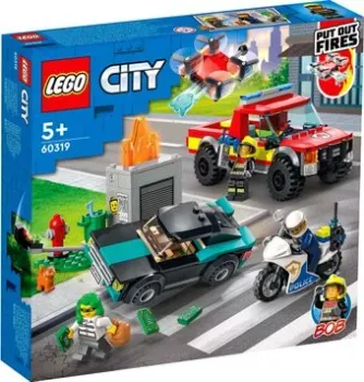 LEGO City 60319 Пожарная бригада и полицейская погоня