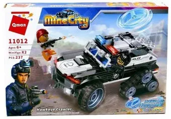 Qman Mine City 11012 Полицейский вездеход
