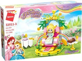 Qman Princess Leah 32011-3 Радужный трон