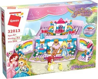 Qman Princess Leah 32013 Тайная садовая шкатулка