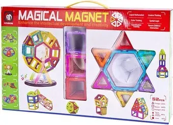 Наша Игрушка Магнитный конструктор 703