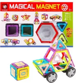 Наша Игрушка Магнитный конструктор 702