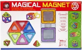Наша Игрушка Магнитный конструктор 701