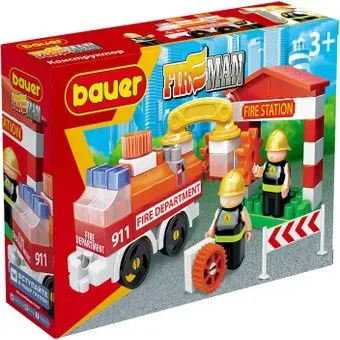 Bauer Fireman 739 Пожарная машина и гидрант