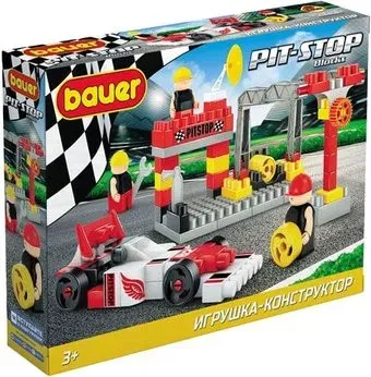 Bauer Pit Stop 820 Гоночная машина и шиномонтаж